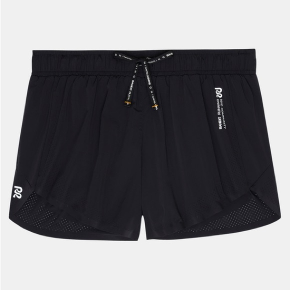 Bandit Running Vento Wave Shorts 4” Black
